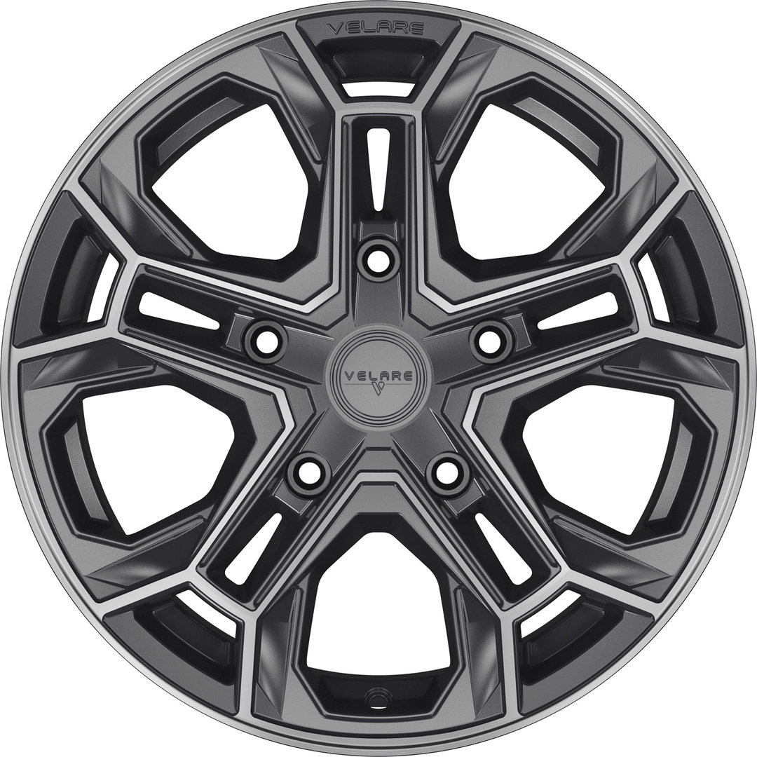 Velare VLR-ST 20" 8J ET45 5x120 Platinum Grey Machined Face - obrazek 4
