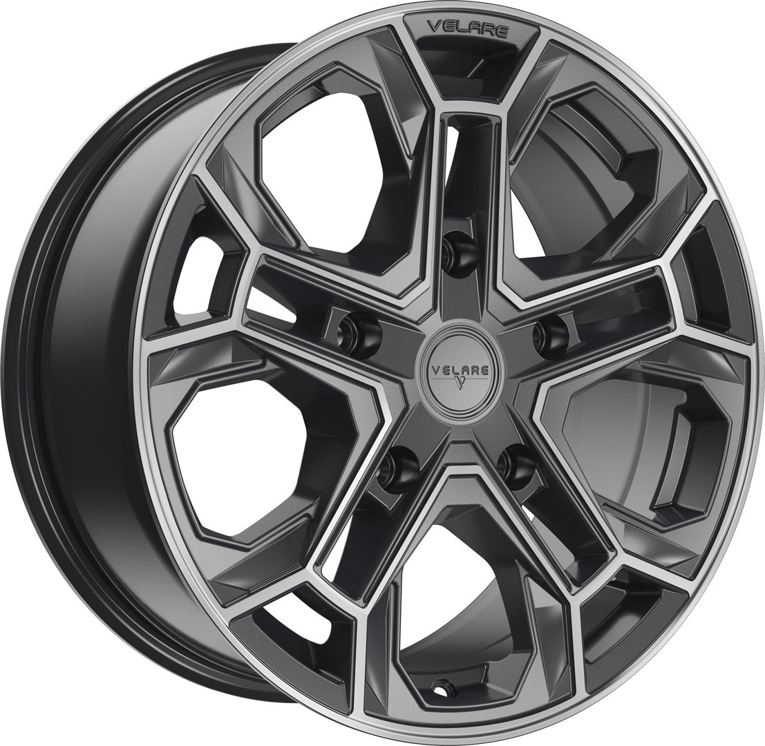 Velare VLR-ST 20" 8J ET50 5x160 Platinum Grey Machined Face - obrazek 2