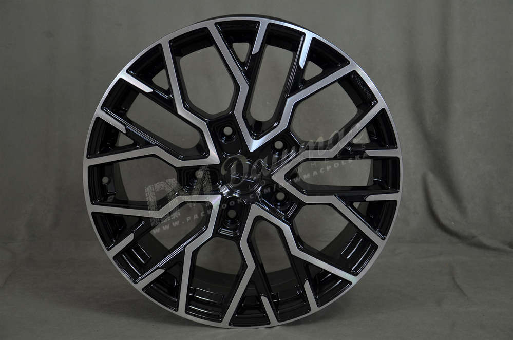 Velare VLR-T 18" 8J ET38 5x120 Diamond Black Polished Face