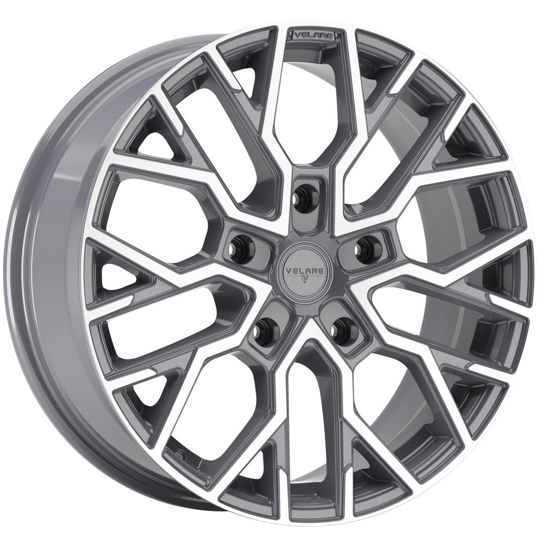 Velare VLR-T 20" 8J ET50 5x160 Platinum Grey Machined Face - obrazek 2