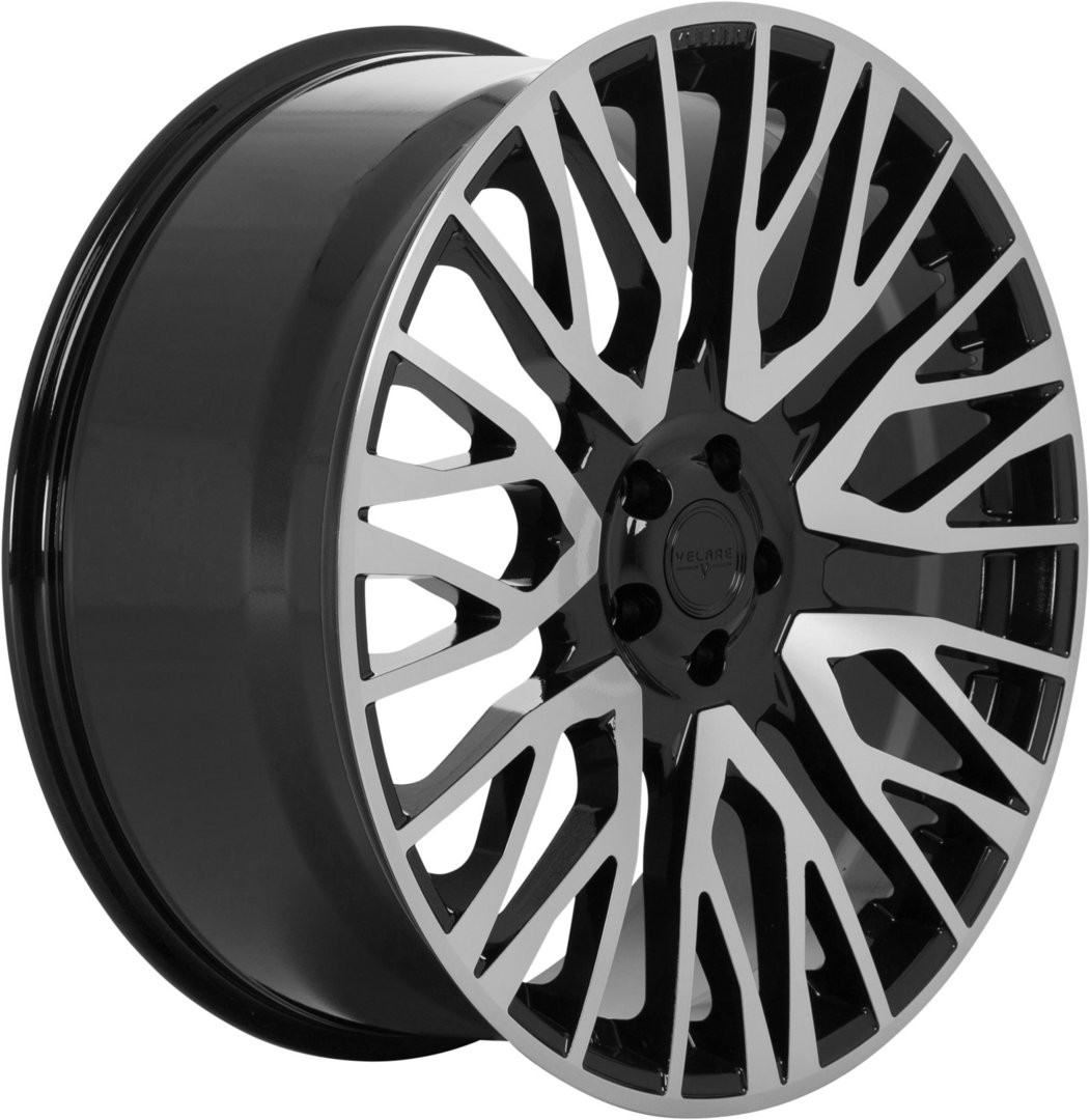 Velare VLR01 22" 9,5J ET25 5x112 Diamond Black Machined Face - obrazek 3