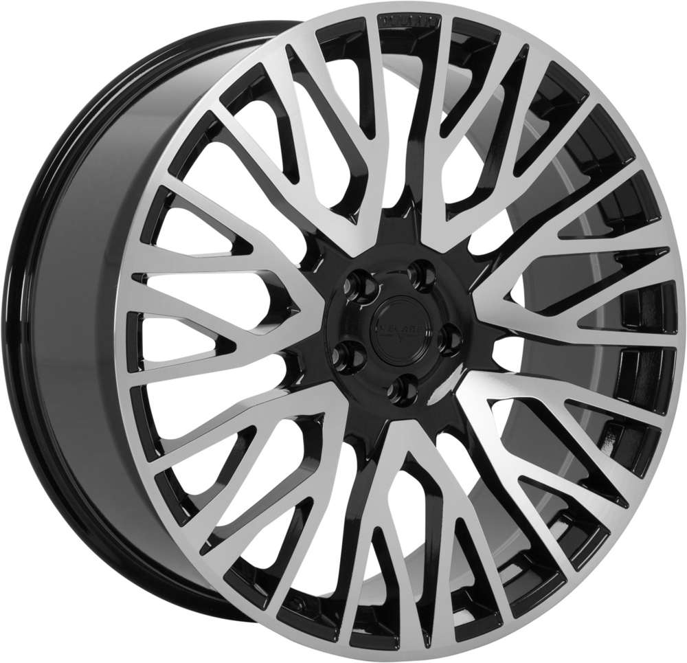 Velare VLR01 22" 9,5J ET33 5x120 Diamond Black Machined Face