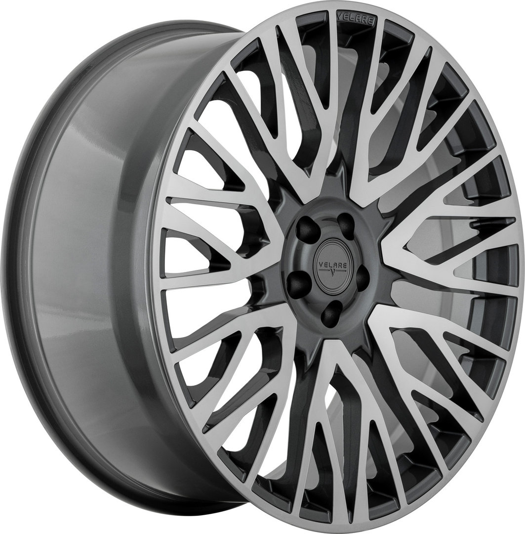 Velare VLR01 22" 9,5J ET33 5x120 Platinum Grey Machined Face - obrazek 3