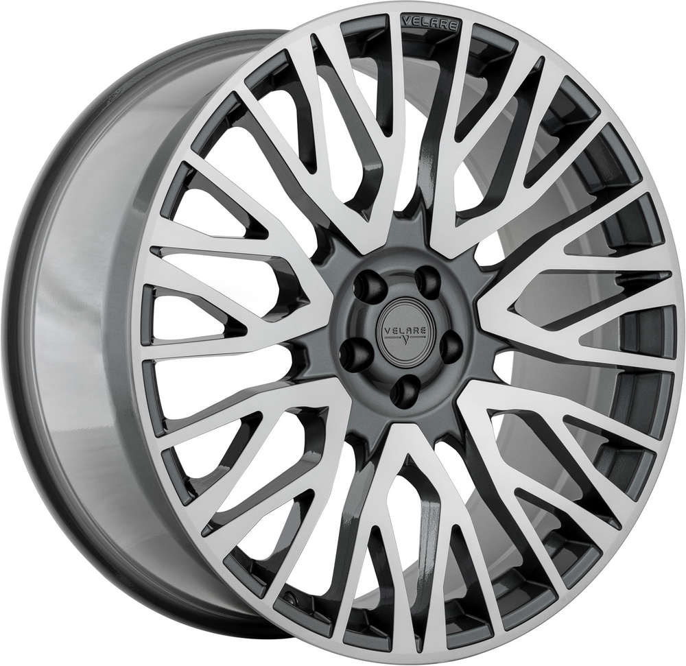 Velare VLR01 22" 9,5J ET40 5x127 Platinum Grey Machined Face