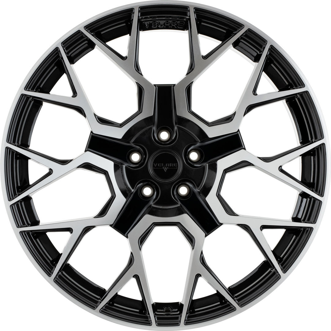 Velare VLR02 23" 10,5J ET25 5x130 Diamond Black Machined Face - obrazek 4