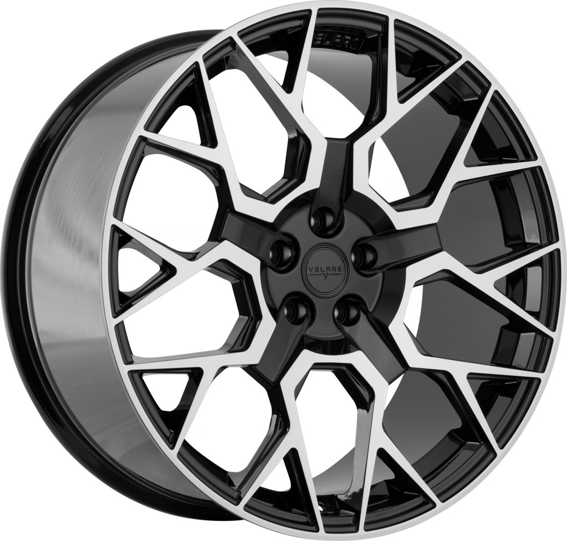 Velare VLR02 23" 10,5J ET30 5x112 Diamond Black Machined Face - obrazek 2