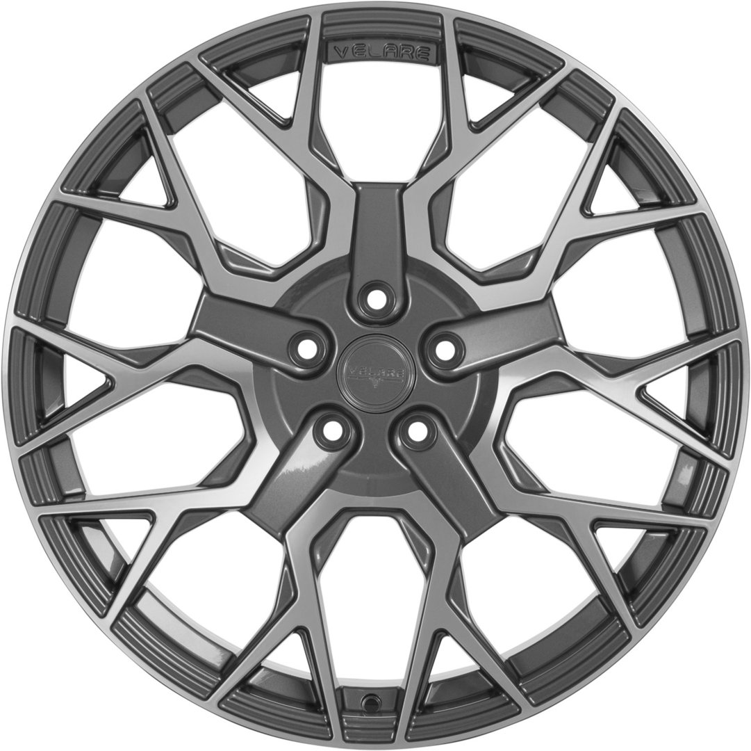 Velare VLR02 23" 10,5J ET40/ET45 5x120 Platinum Grey Machined Face - obrazek 4