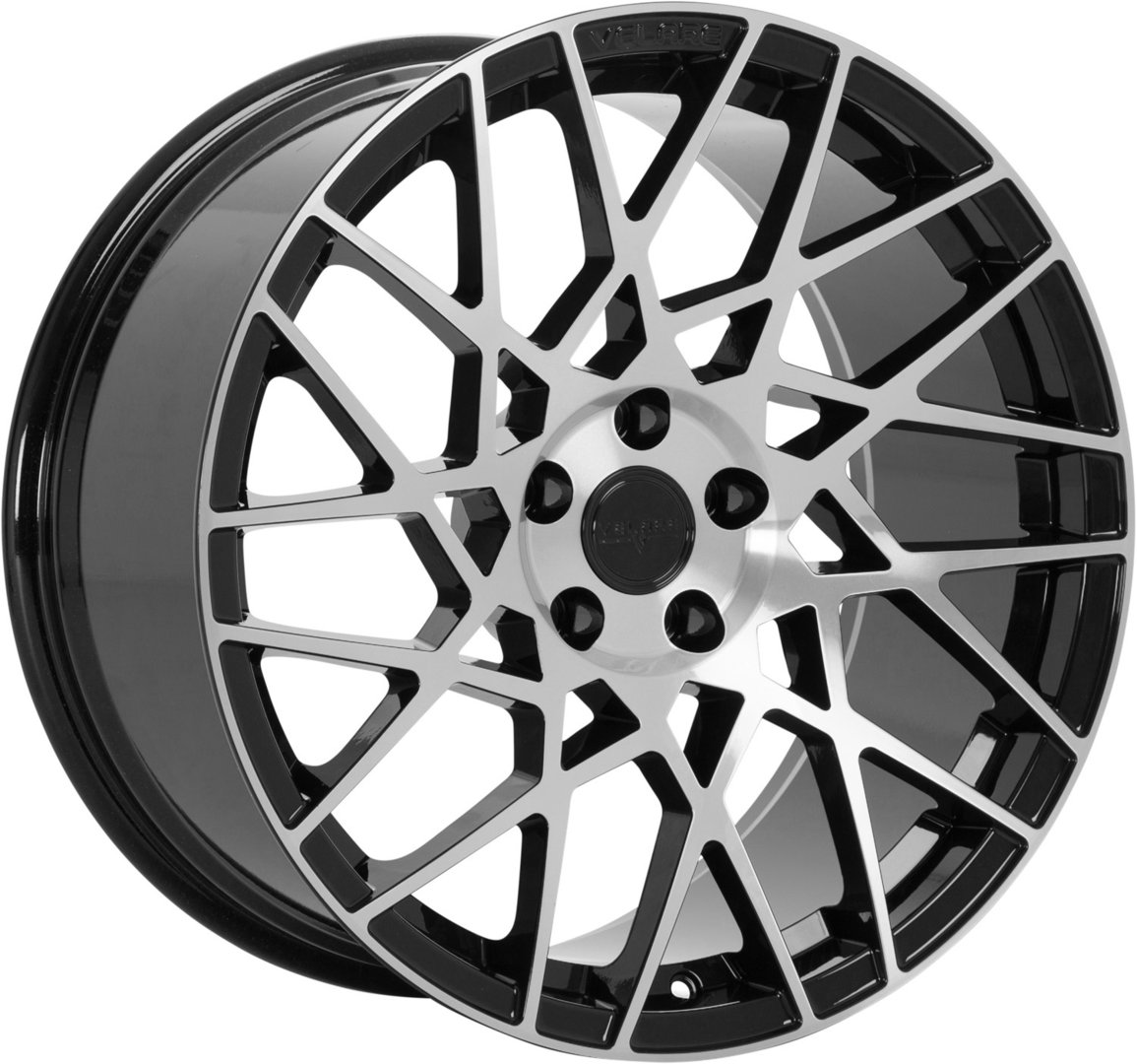 Velare VLR03 19" 8,5J ET42 5x112 Diamond Black Machined Face - obrazek 2