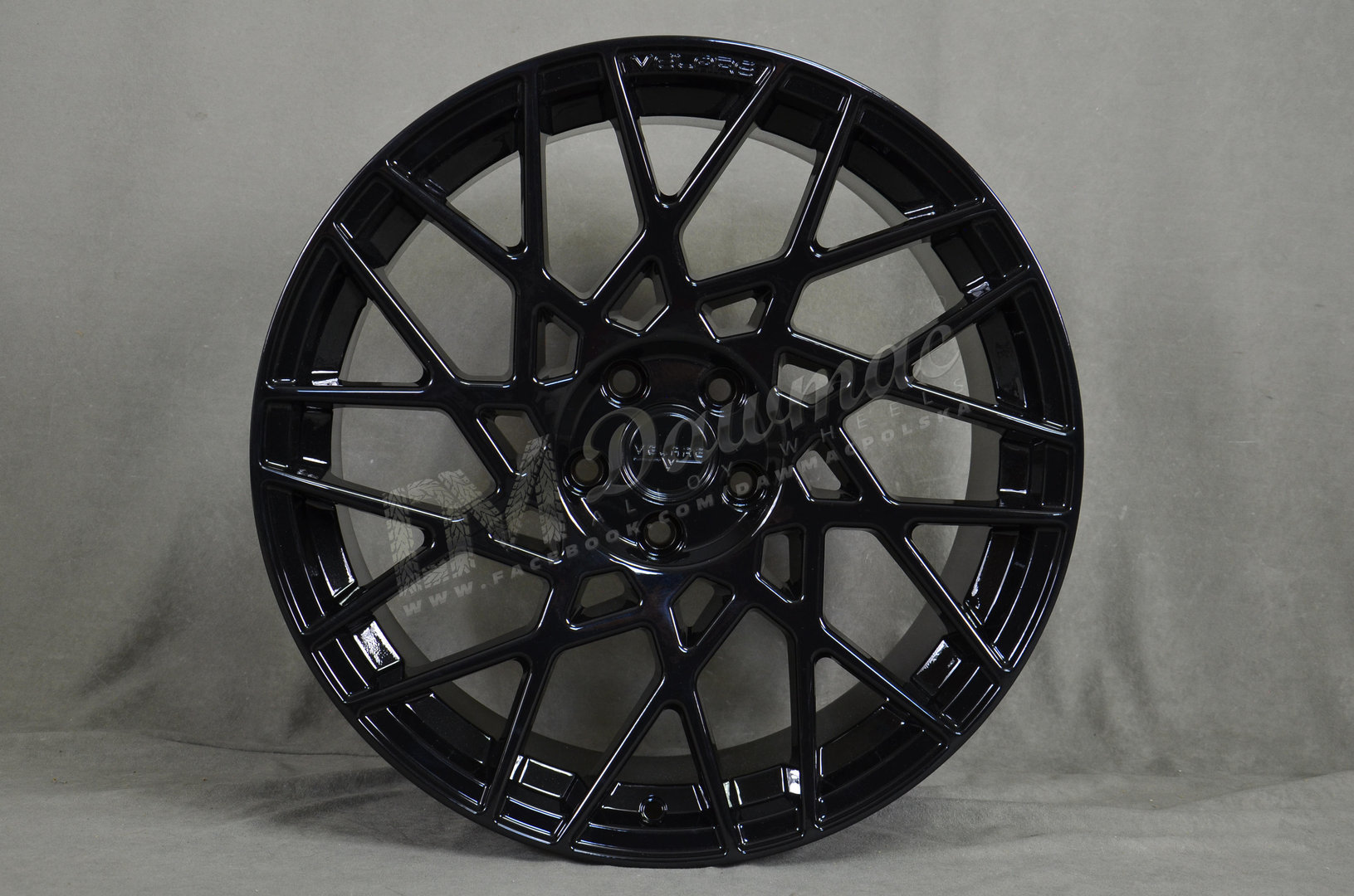 Velare VLR03 19" 9,5J ET35/ET45 5x120 Diamond Black - obrazek 2