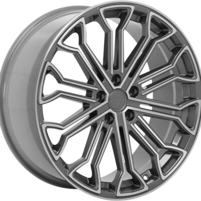 Velare VLR04 20" 8,5J ET48 + 10J ET42 5x130 Platinum Grey Machined Face