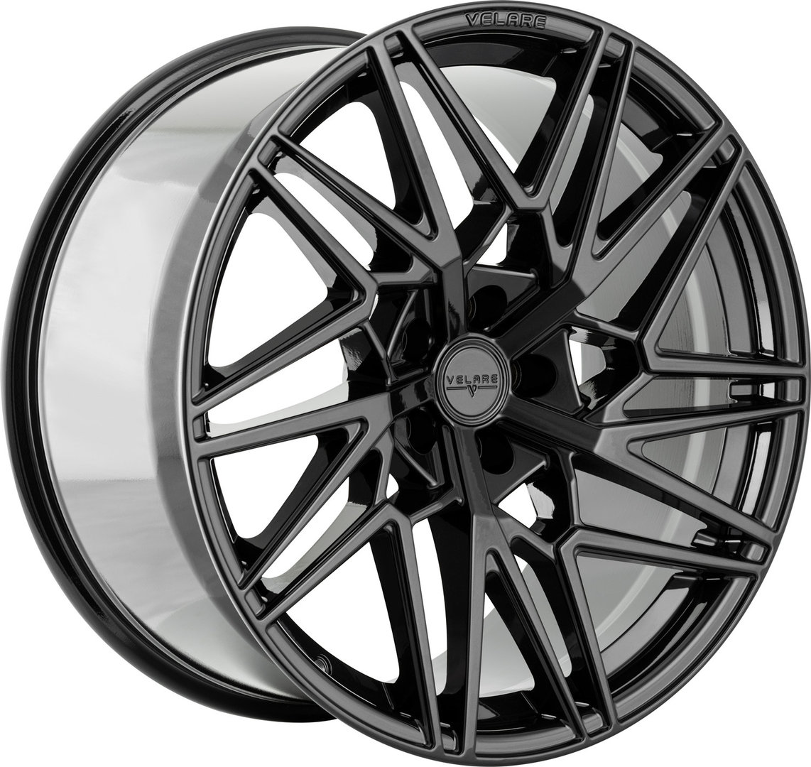 Velare VLR06 20" 8,5J ET18/ET32/ET40 + 10J ET25/ET40 5x112 Diamond Black - obrazek 2