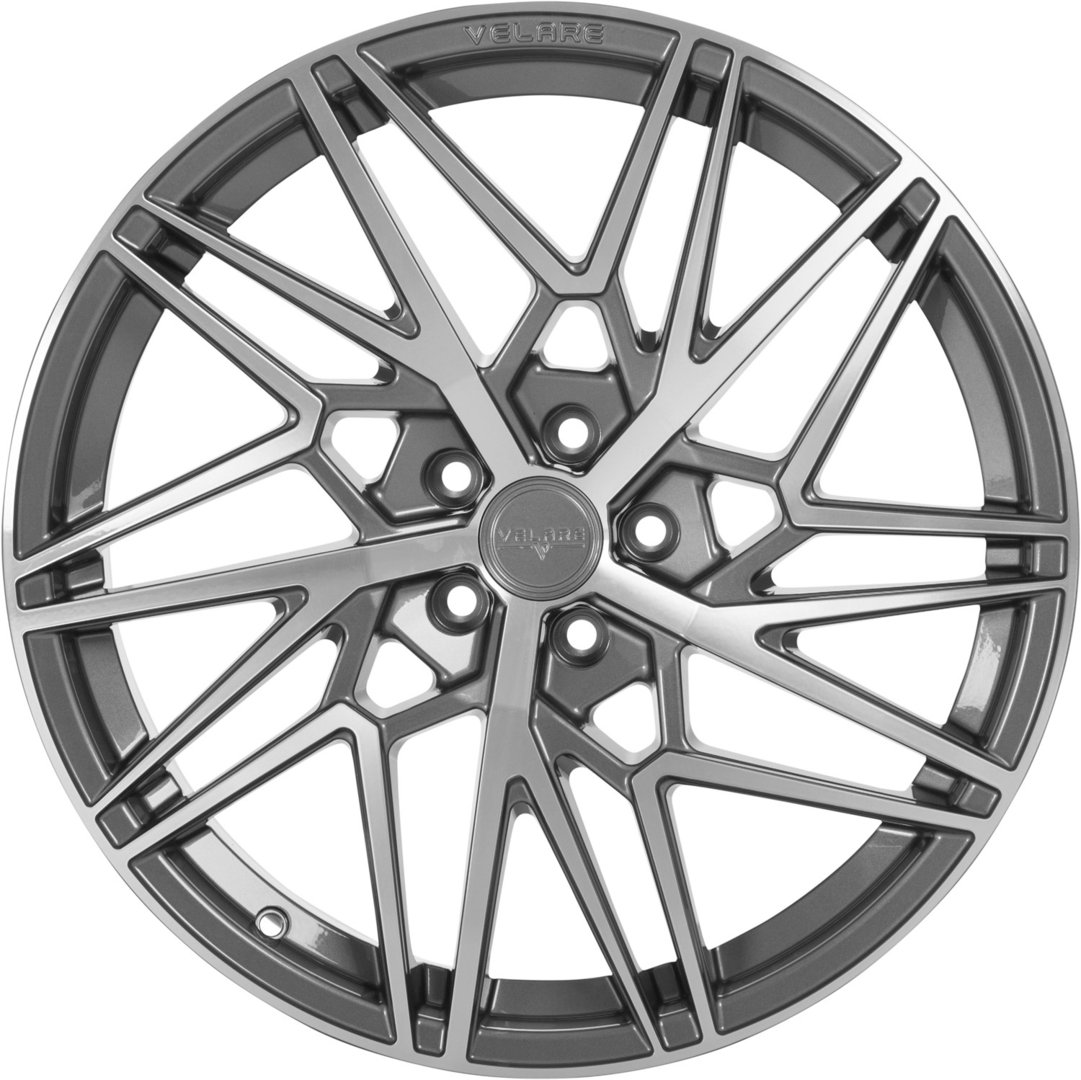 Velare VLR06 20" 8,5J ET35 5x120 Platinum Grey Machined Face - obrazek 4