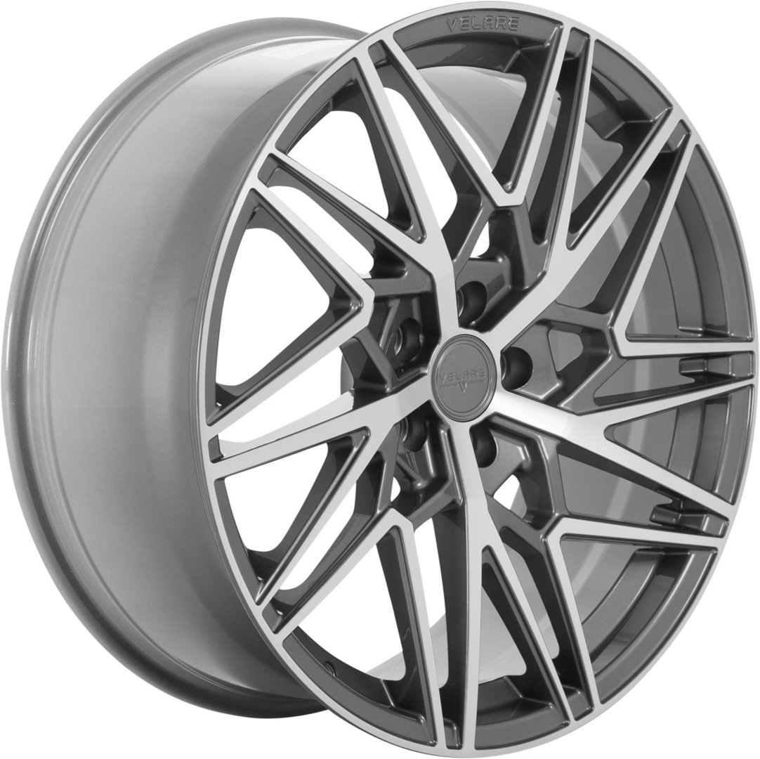 Velare VLR06 20" 8,5J ET38 5x108 Platinum Grey Machined Face - obrazek 3