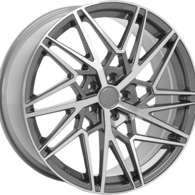 Velare VLR06 20" 8,5J ET48 5x130 Platinum Grey Machined Face