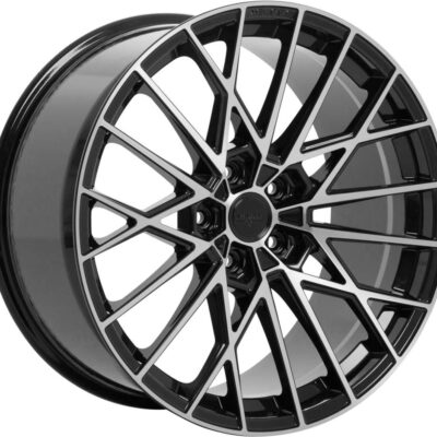 Velare VLR07 20" 10J ET40 5x112 Diamond Black Machined Face
