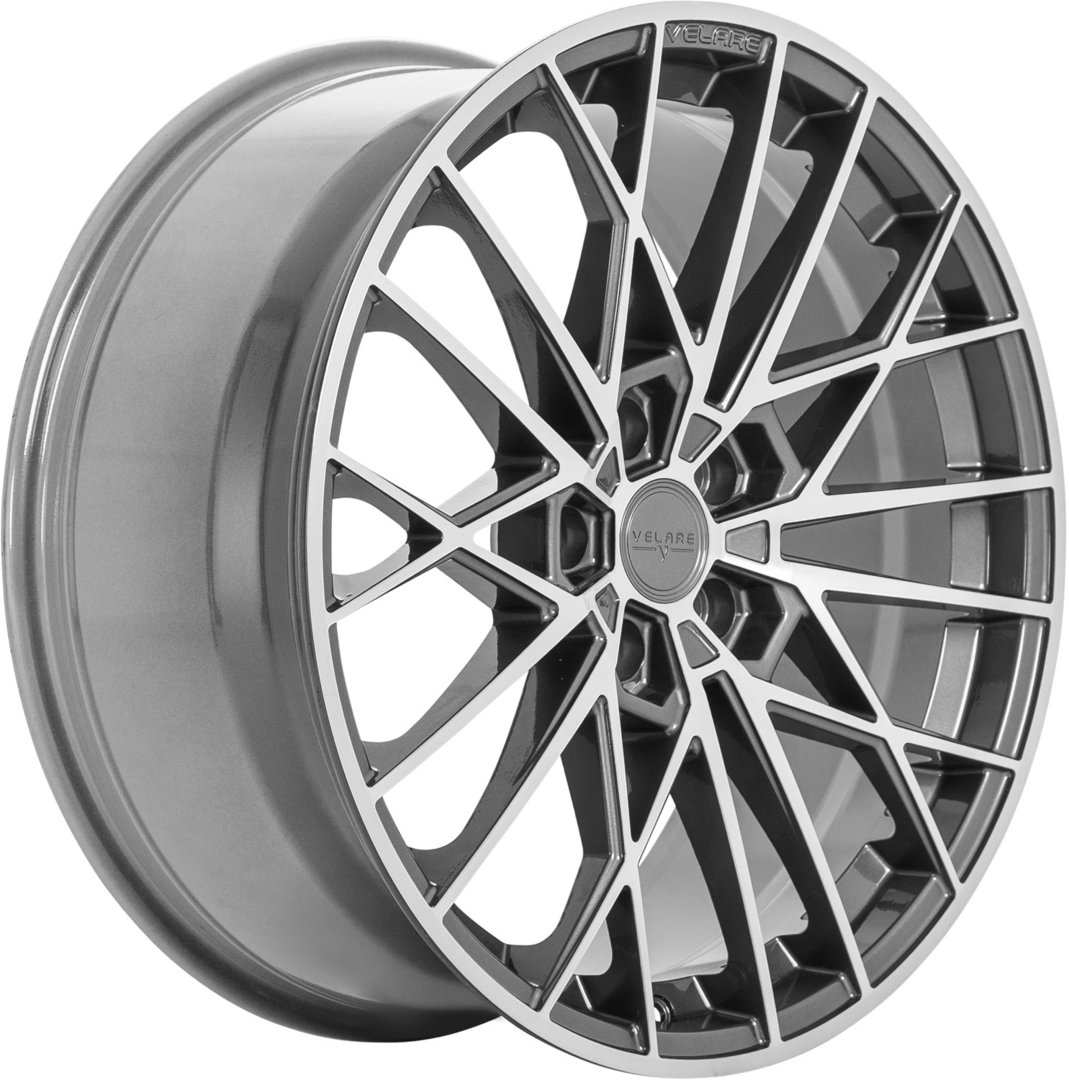 Velare VLR07 20" 8,5J ET38 5x108 Platinum Grey Machined Face - obrazek 3