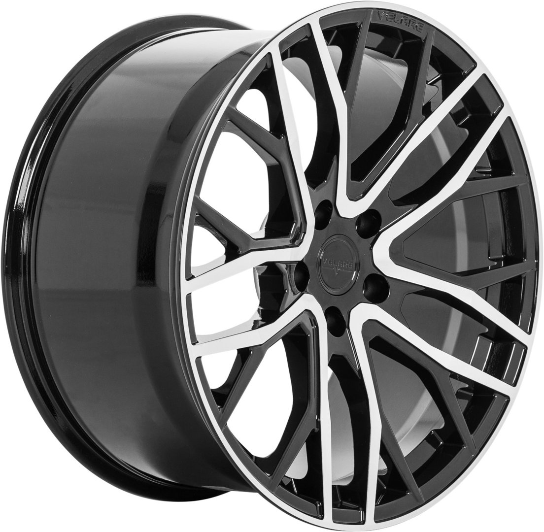 Velare VLR08 20" 10J ET38/ET45 5x120 Diamond Black Machined Face - obrazek 3