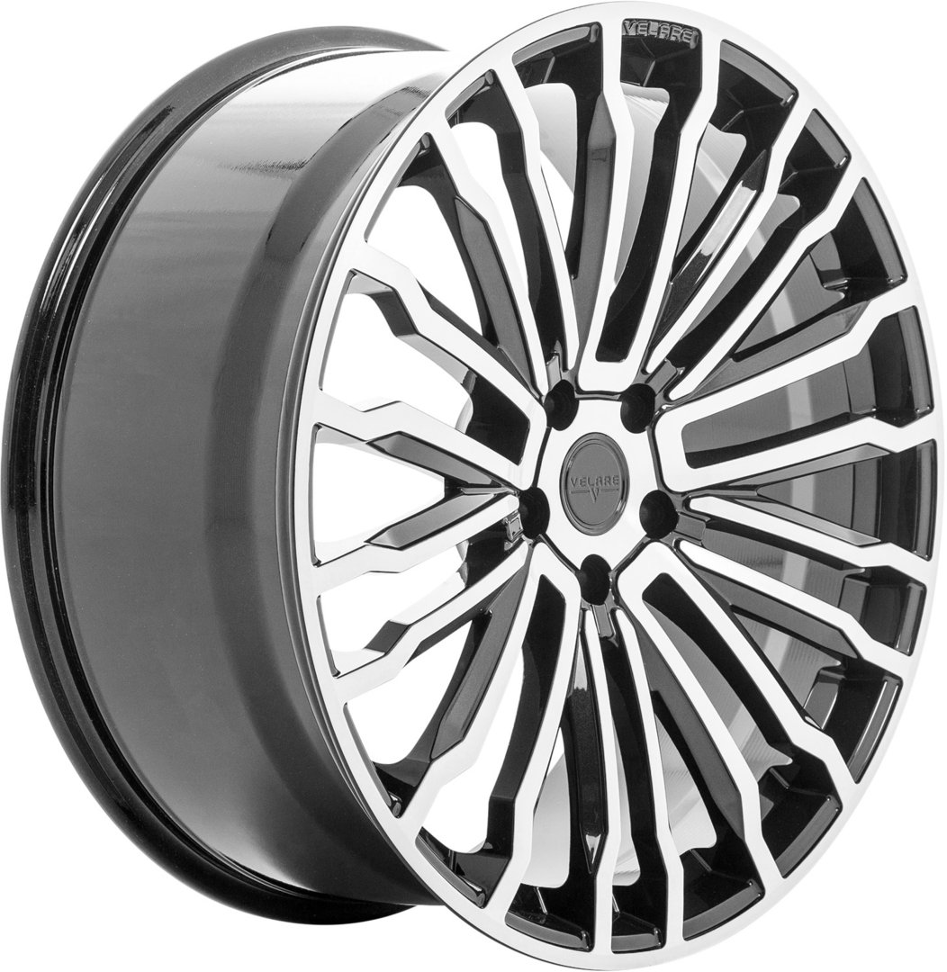 Velare VLR09 22" 9,5J ET25/ET45 5x112 Diamond Black Machined Face - obrazek 3