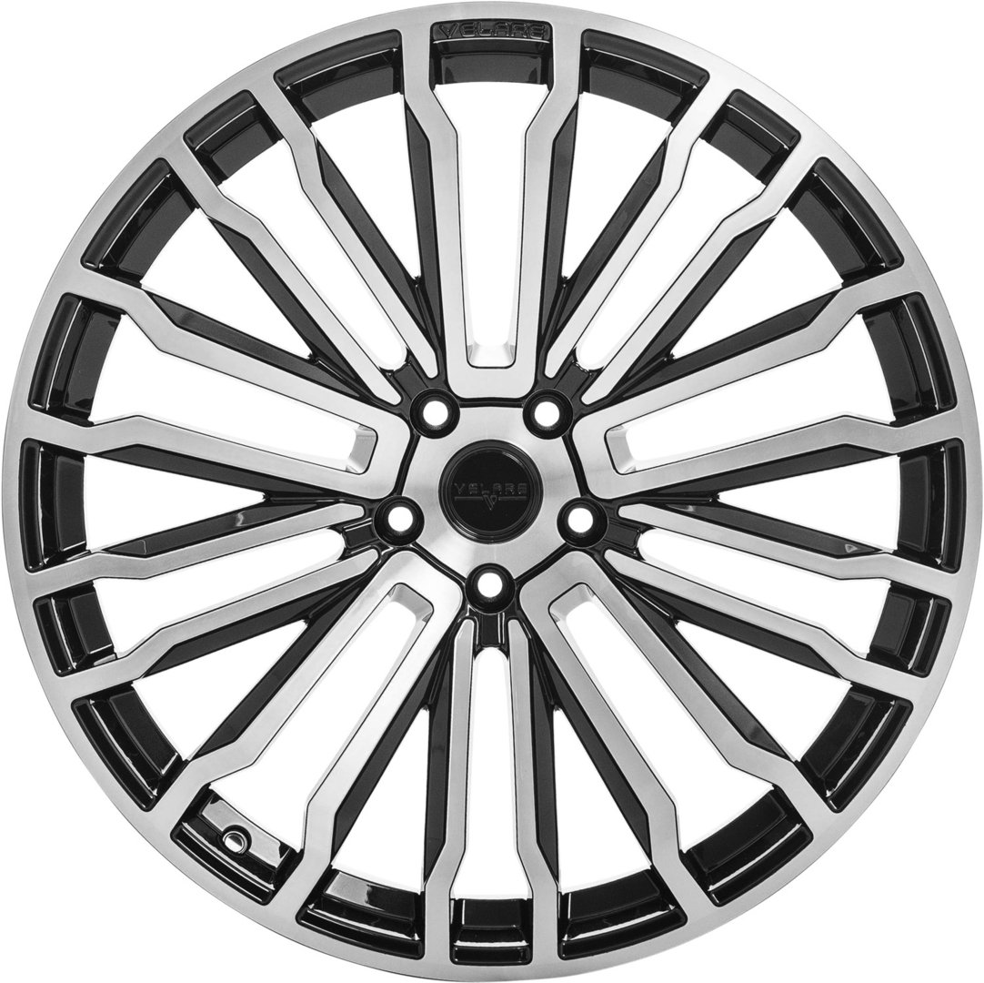 Velare VLR09 22" 9,5J ET25/ET45 5x112 Diamond Black Machined Face - obrazek 4