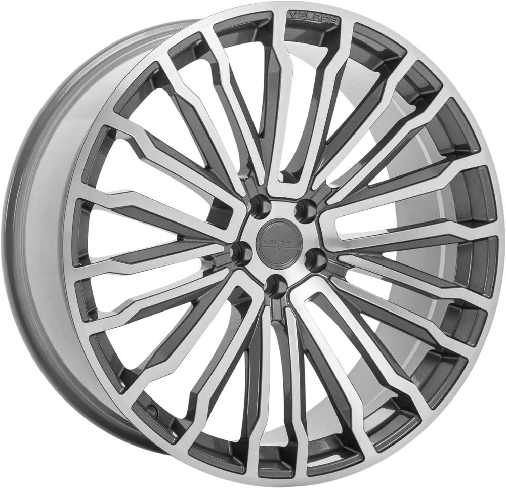 Velare VLR09 22" 9,5J ET25/ET45 5x112 Platinum Grey Machined Face