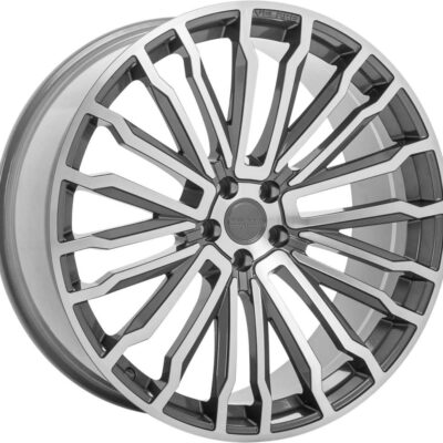 Velare VLR09 22" 9,5J ET40 5x130 Platinum Grey Machined Face