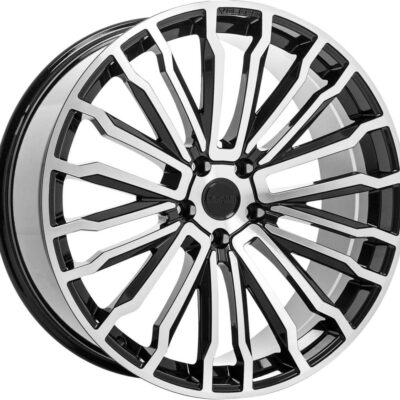 Velare VLR09 22" 9,5J ET42 5x108 Diamond Black Machined Face