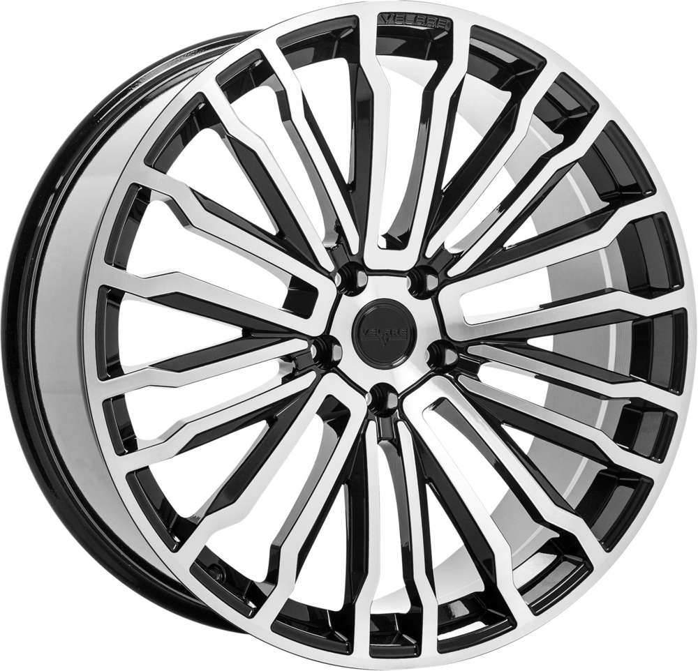 Velare VLR09 22" 9,5J ET42 5x108 Diamond Black Machined Face