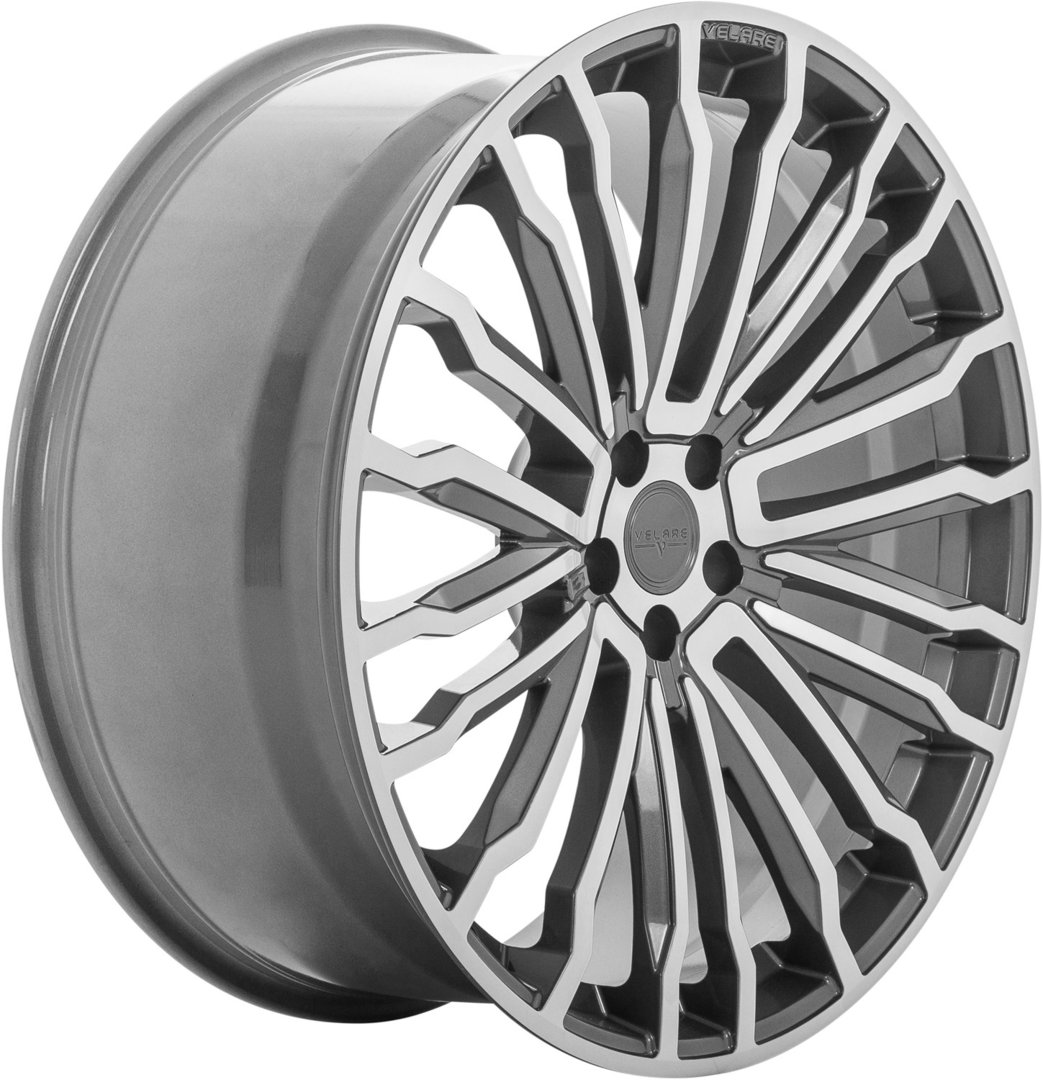 Velare VLR09 22" 9,5J ET42 5x108 Platinum Grey Machined Face - obrazek 3