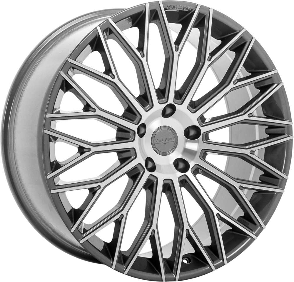 Velare VLR10 22" 9,5J ET25/ET45 5x112 Platinum Grey Machined Face
