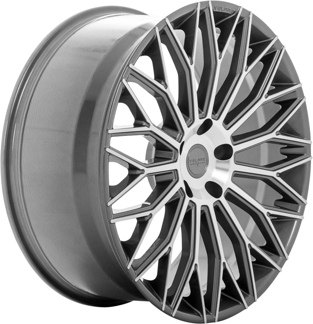 Velare VLR10 22" 9,5J ET25/ET45 5x112 Platinum Grey Machined Face - obrazek 3