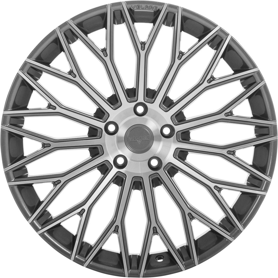 Velare VLR10 22" 9,5J ET25/ET45 5x112 Platinum Grey Machined Face - obrazek 4