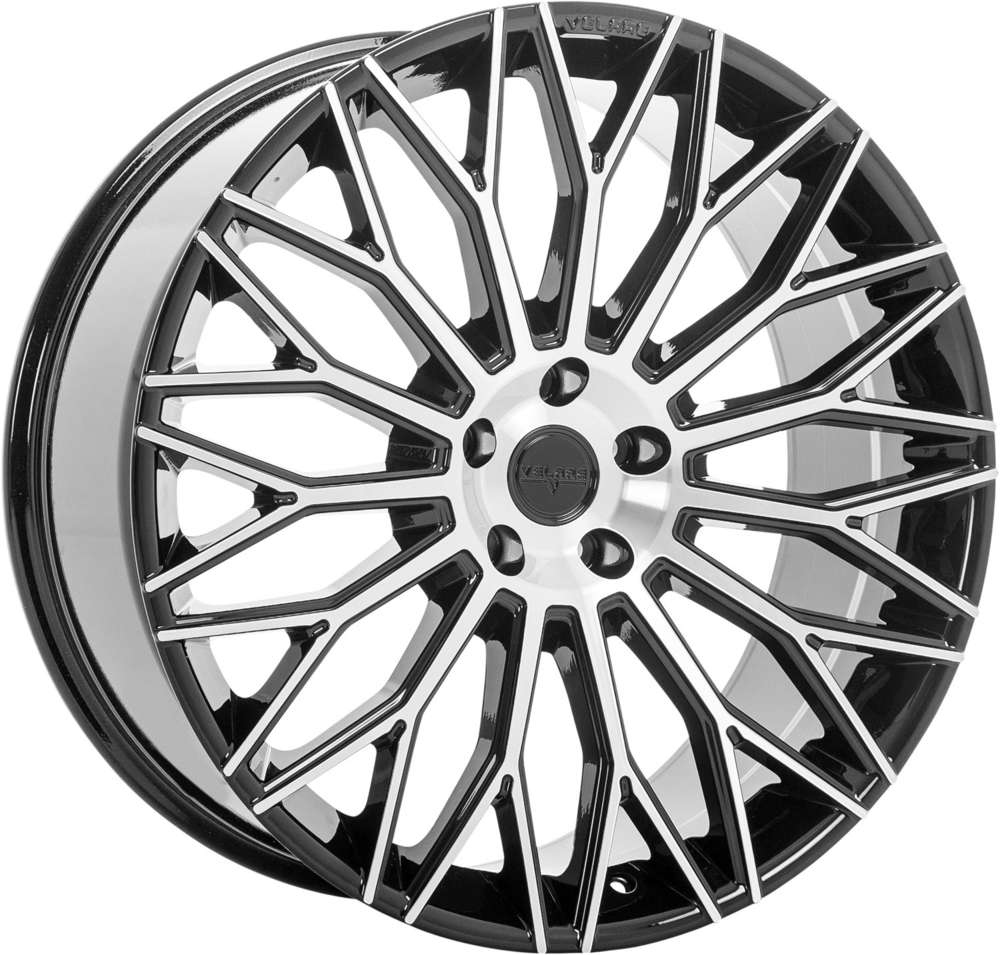 Velare VLR10 22" 9,5J ET42 5x108 Diamond Black Machined Face