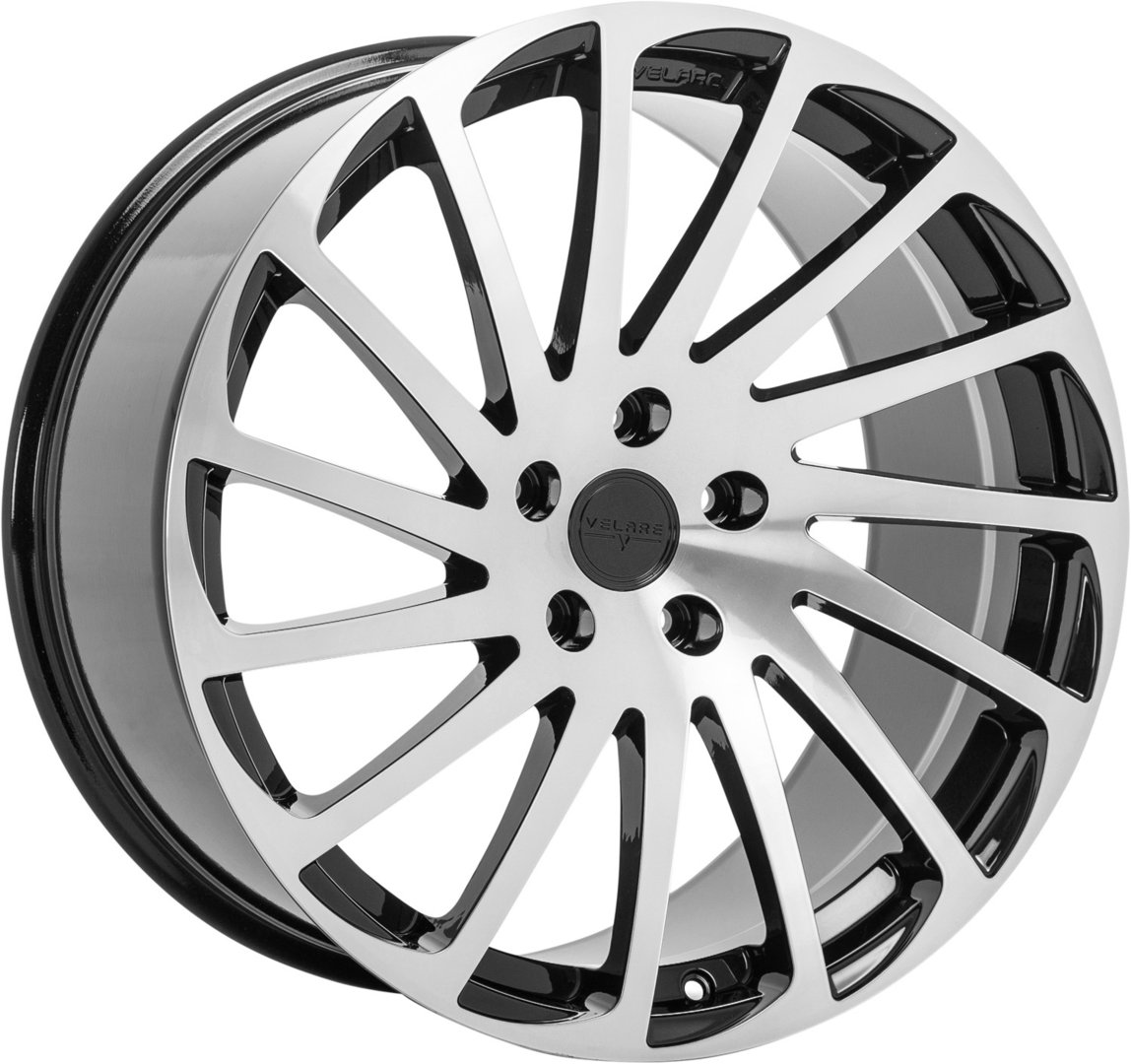 Velare VLR11 20" 10J ET38/ET45 5x120 Diamond Black Machined Face - obrazek 2
