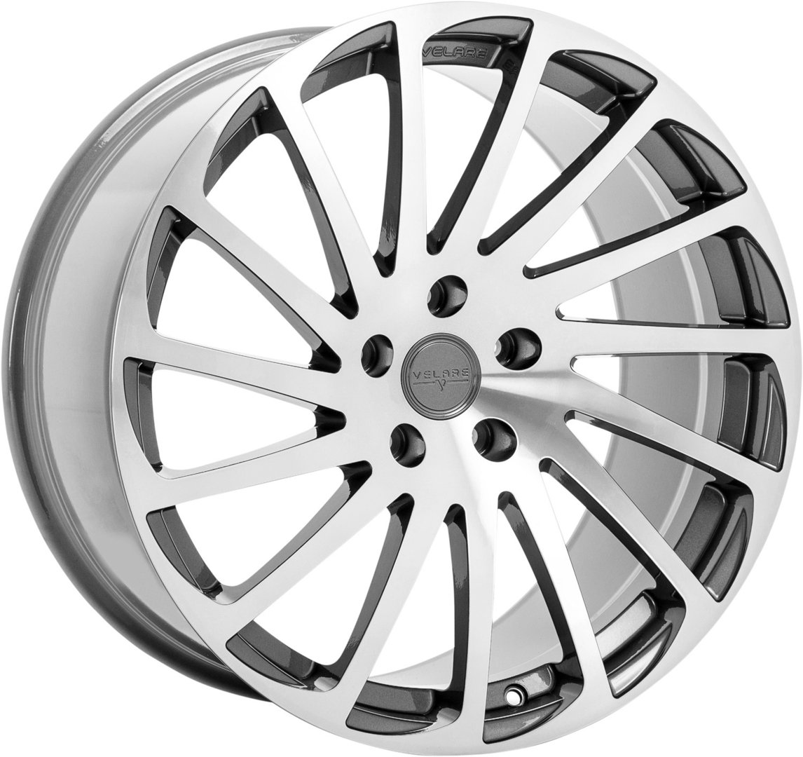 Velare VLR11 20" 8,5J ET35 5x120 Platinum Grey Machined Face - obrazek 2