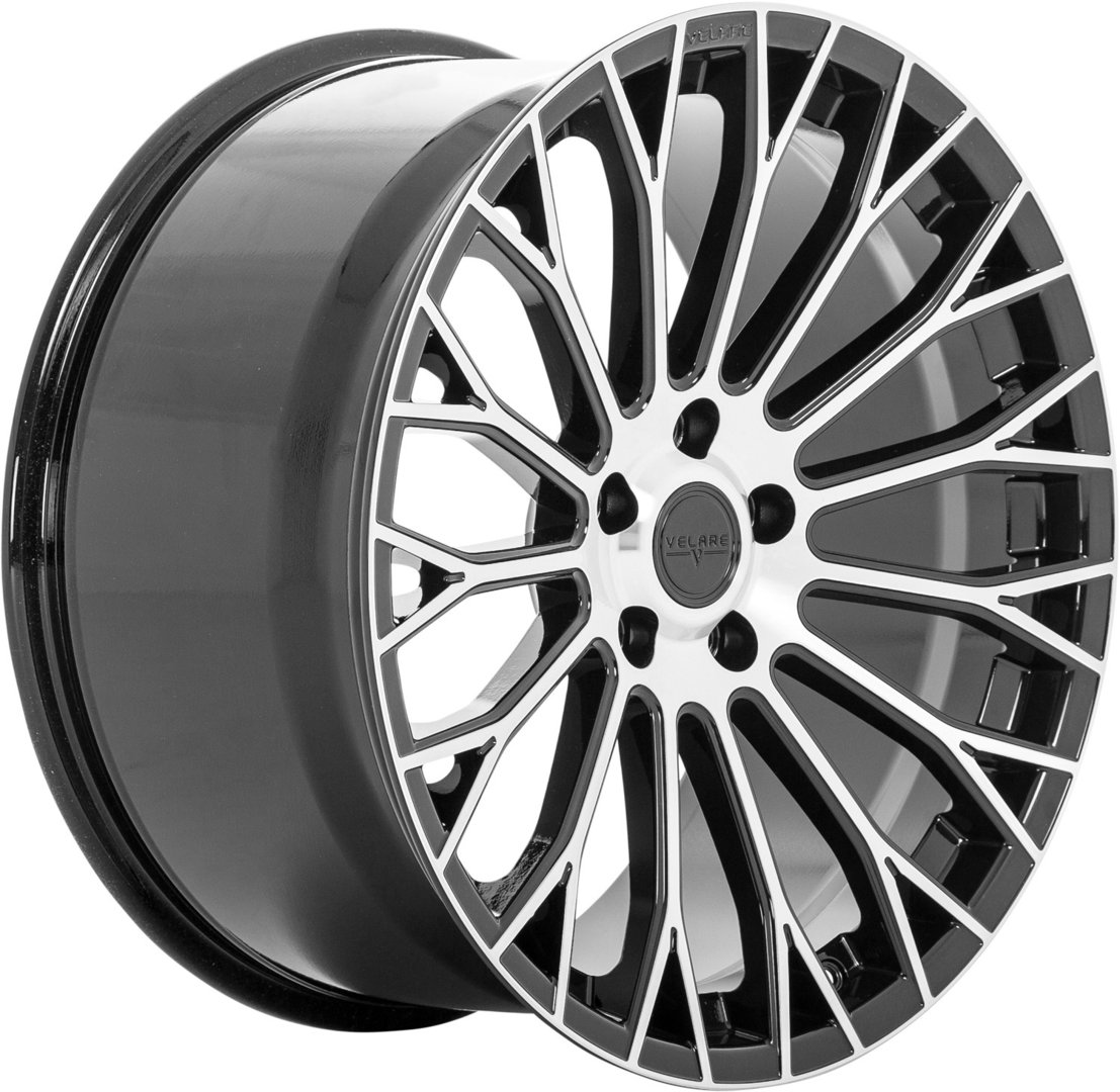 Velare VLR12 20" 10J ET38/ET45 5x120 Diamond Black Machined Face - obrazek 3