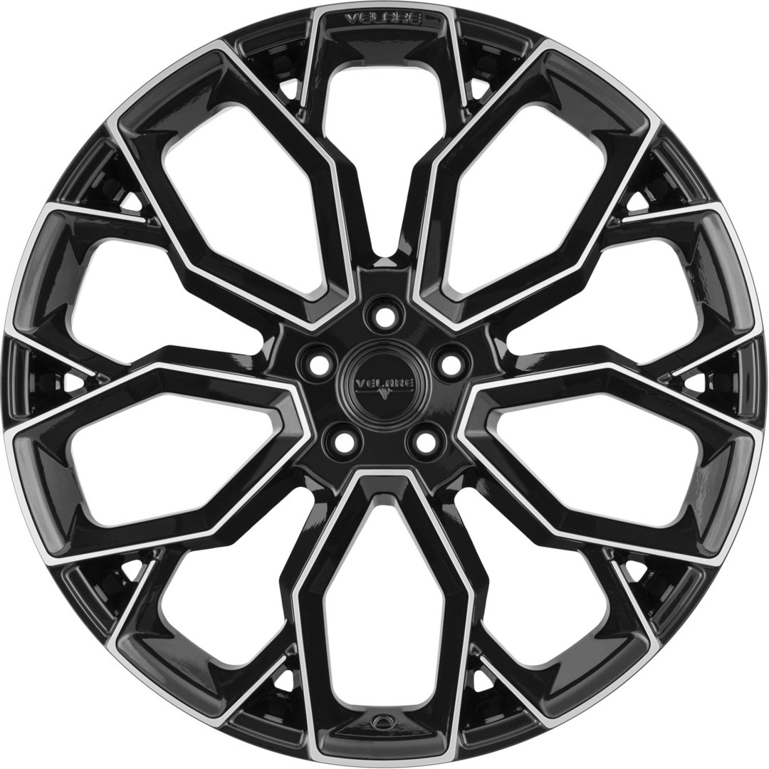 Velare VLR15 22" 9,5J ET25/ET45 5x112 Diamond Black Machined Face - obrazek 4