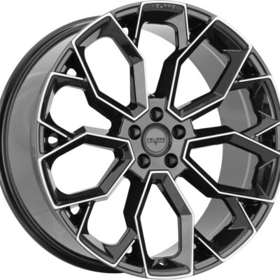 Velare VLR15 22" 9,5J ET33 5x108 Diamond Black Machined Face