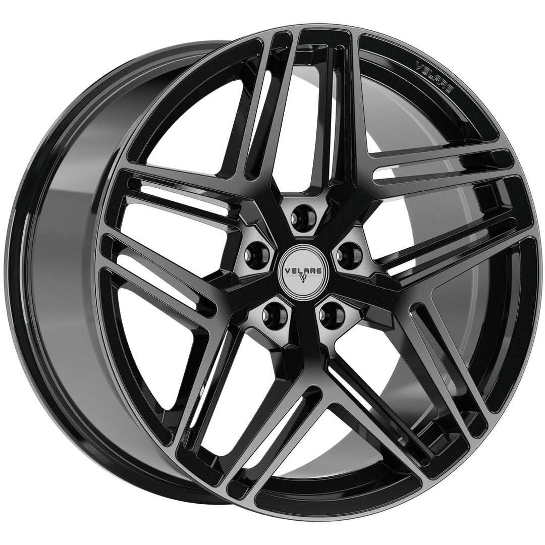 Velare VLR16 19" 8,5J ET18/ET32/ET42 5x112 Diamond Black - obrazek 2