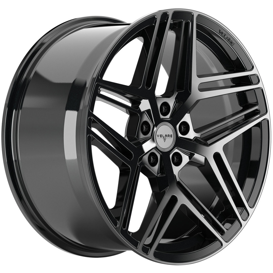 Velare VLR16 19" 8,5J ET18/ET32/ET42 5x112 Diamond Black - obrazek 3