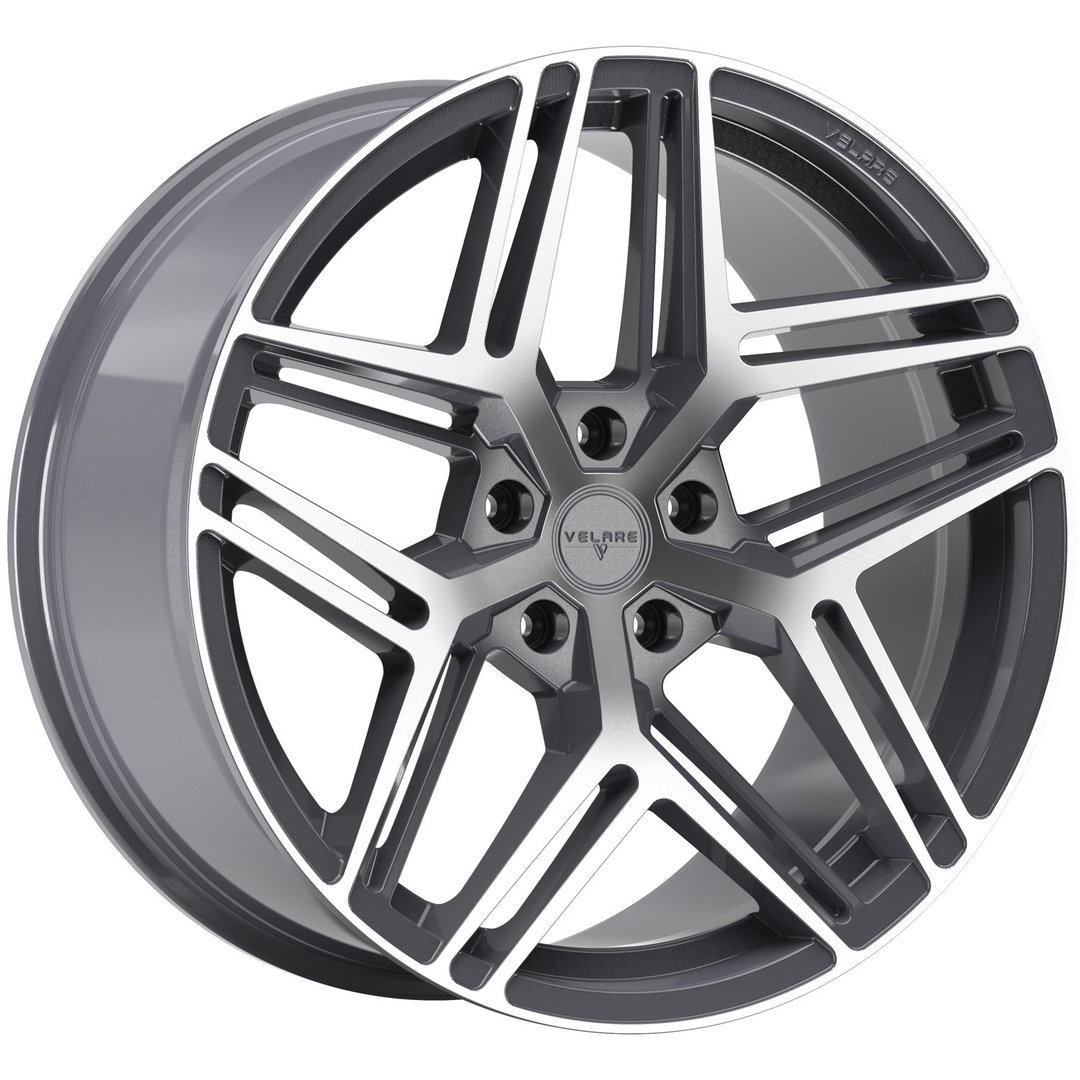 Velare VLR16 20" 10J ET38/ET45 5x120 Platinum Grey Machined Face - obrazek 2