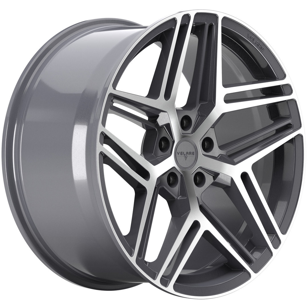 Velare VLR16 20" 8,5J ET35 5x120 Platinum Grey Machined Face - obrazek 3