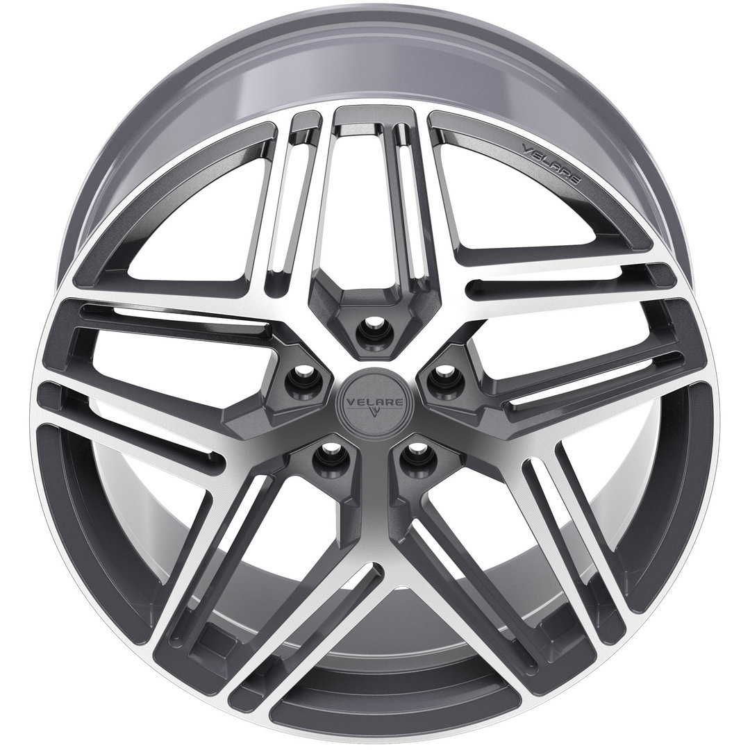 Velare VLR16 20" 8,5J ET35 5x120 Platinum Grey Machined Face - obrazek 4