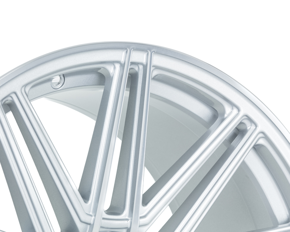 Vossen CV10 20" 9J ET35 + 10,5J ET42 5x120 Silver Polished - obrazek 4