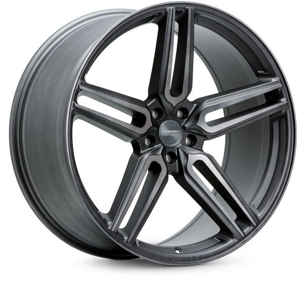 Vossen HF-1 19" 8,5J ET30/ET45 + 9,5J ET25/ET35/ET45 5x112 Tinted Matte Gunmetal - obrazek 2