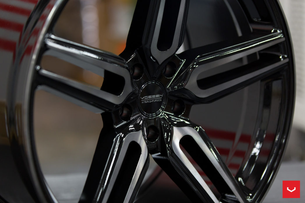 Vossen HF-1 19" 8,5J ET40 + 9,5J ET25/ET35/ET45 5x112 Tinted Gloss Black - obrazek 8