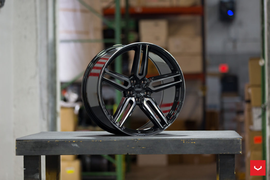 Vossen HF-1 20" 9J ET25/ET32 + 10,5J ET30/ET36/ET45 5x112 Tinted Gloss Black - obrazek 7