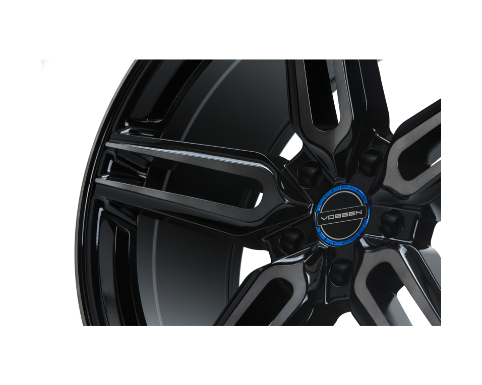 Vossen HF-1 20" 9J ET32/ET38 + 10,5J ET45 5x114,3 Tinted Gloss Black - obrazek 5