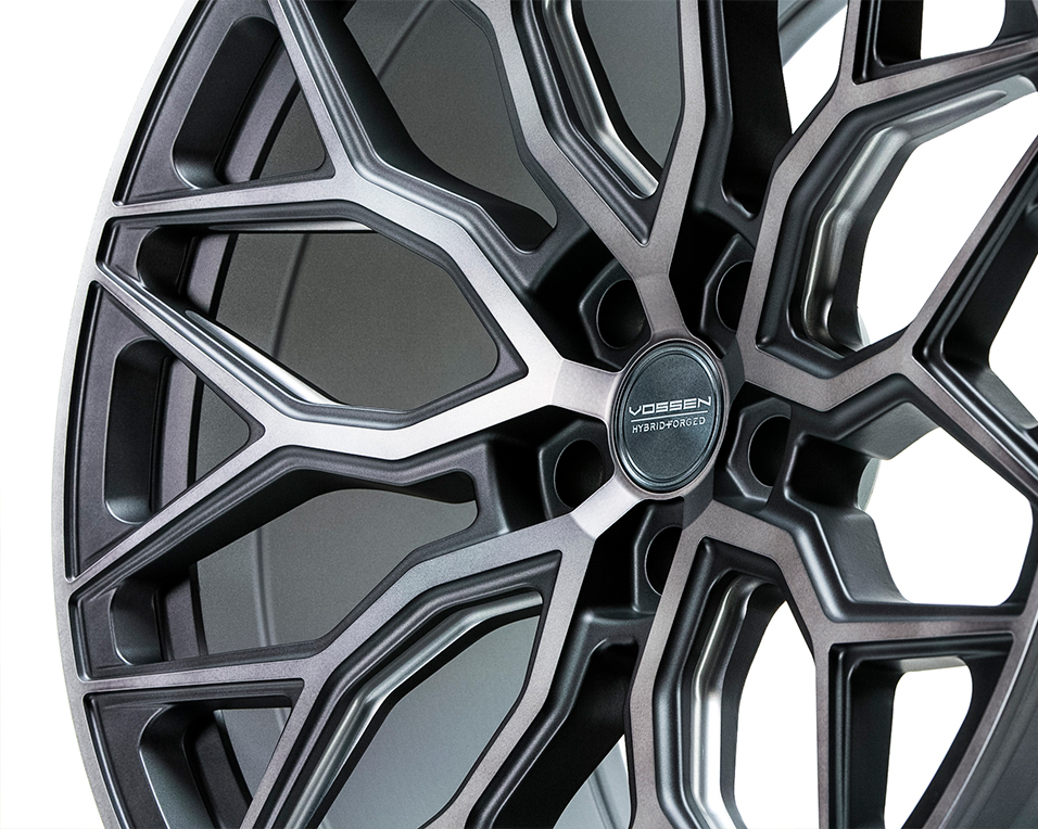 Vossen HF-2 20" 8,5J ET40 + 10,5J ET30/ET36/ET45 5x112 Tinted Matte Gunmetal - obrazek 4