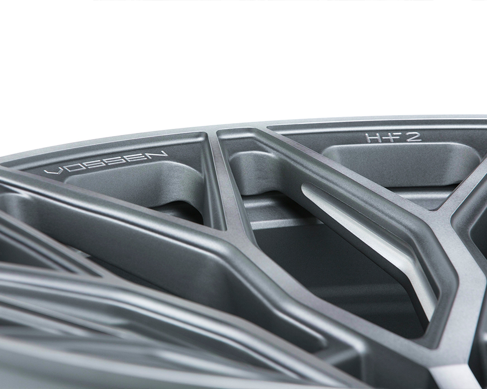 Vossen HF-2 20" 8,5J ET40 + 10J ET50 5x112 Tinted Matte Gunmetal - obrazek 5