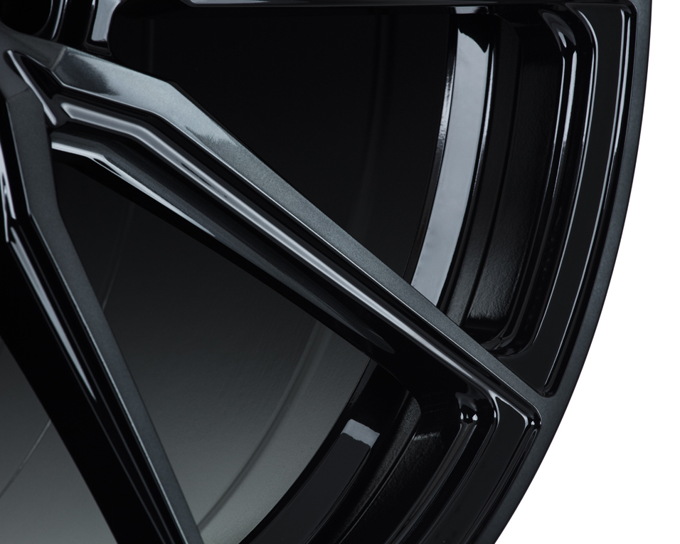 Vossen HF-3 19" 8,5J ET32 + 9,5J ET40 5x114,3 Double Tinted Gloss Black - obrazek 5